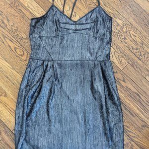 Lerario Beatriz Metalic Mini Dress